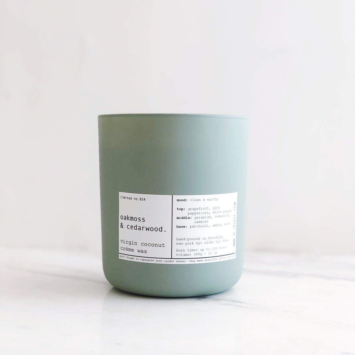 Oakmoss and Cedar - Coconut and Soy Wood Wick Candle – Ohra Creations