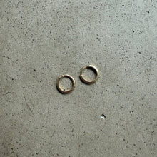 Load image into Gallery viewer, NOVA MINI HUGGIES 14KT YELLOW GOLD