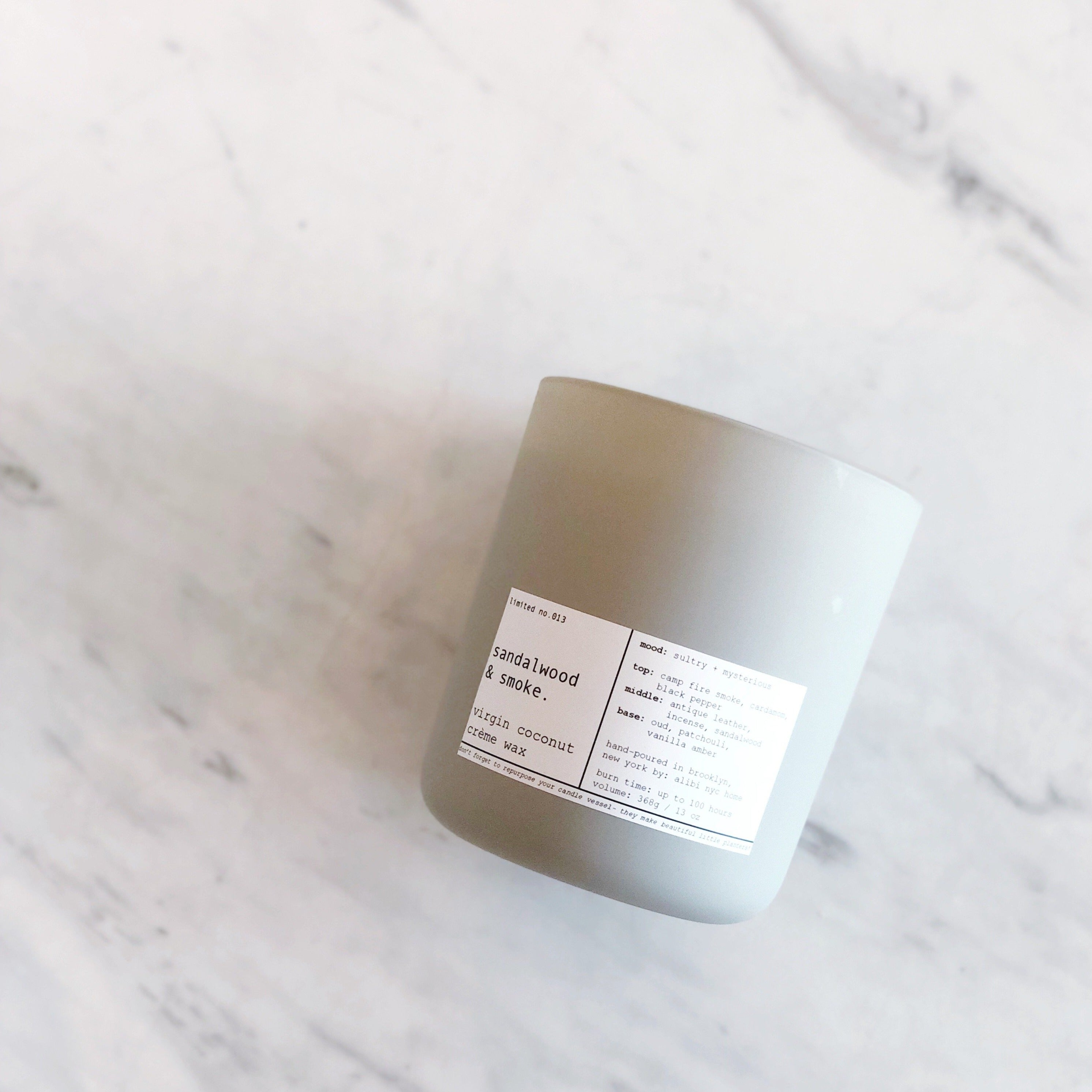 BUBBLE CANDLE  100% SOY CANDLE – ALIBI NYC